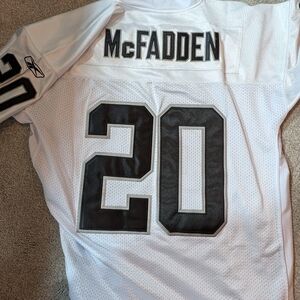 Oakland Raiders Darren McFadden #20 Authentic Reebok On Field Jersey - Size 54